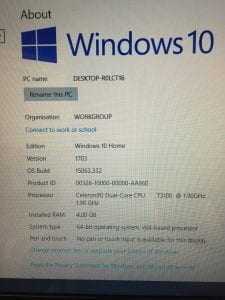 HP G61 Spec
